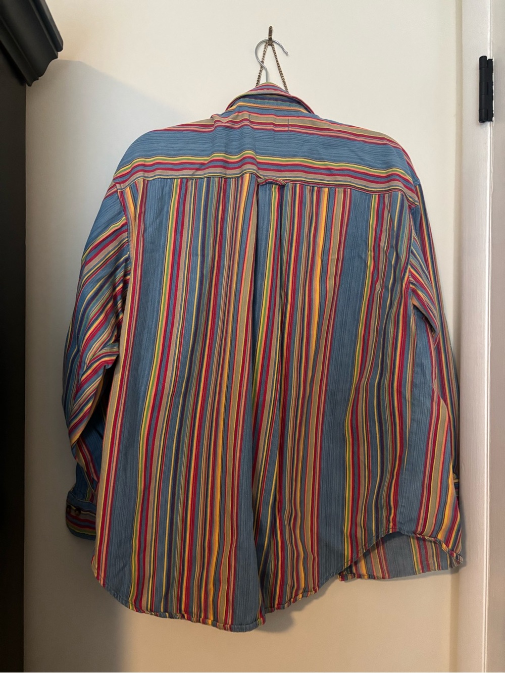Multicolor Button-Up Shirt Jacket - Picture 5 of 5